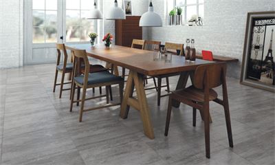 Gạch lát nền màu xám kim loại - Metal GRM03