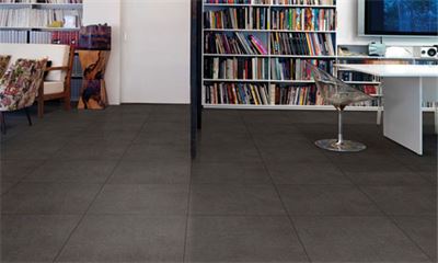 Gạch lát nền màu xám đen Basalt GBS03