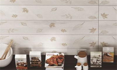 Gạch lát nền hoa văn trên gỗ legna Bianco