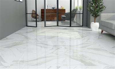 Gạch lát nền đá marble màu trắng GXP30