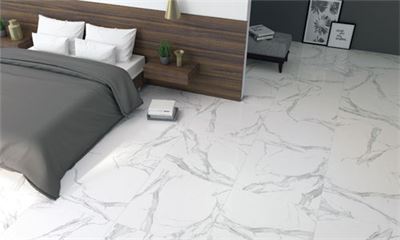 Gạch lát nền màu trắng Marble GXP31 Opera