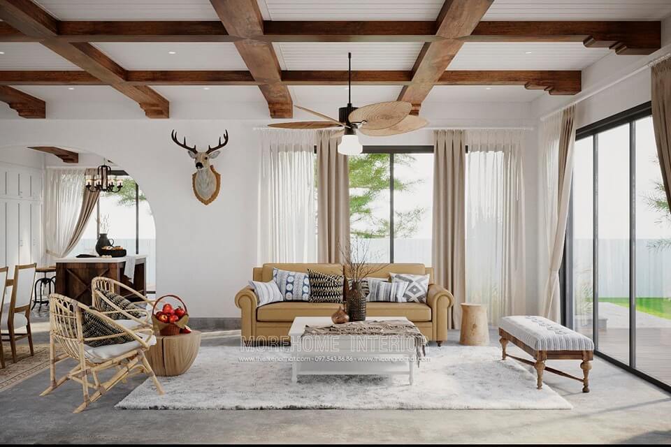 Sofa biệt thự tân cổ điển Sofa biệt thự tân cổ điển