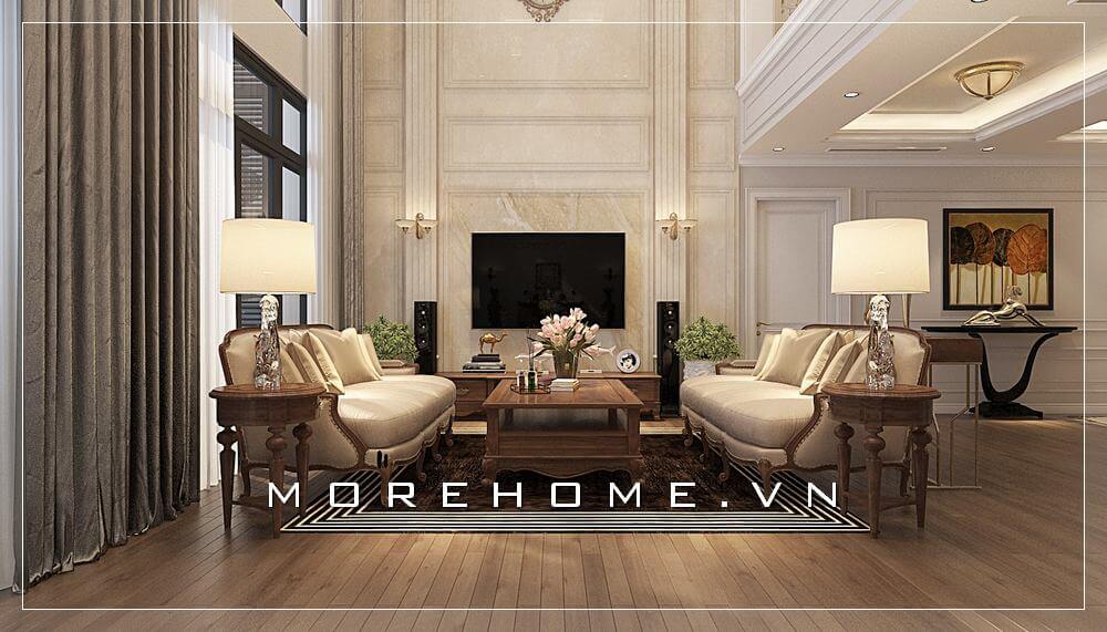 Sofa biệt thự tân cổ điển Sofa biệt thự tân cổ điển