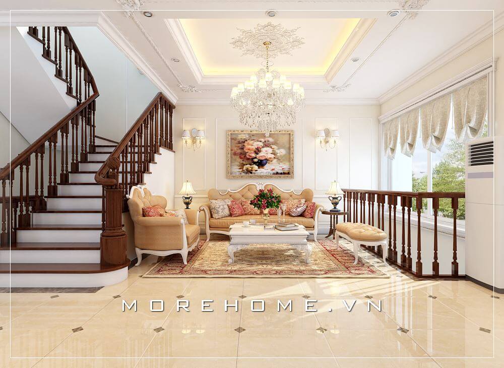 Sofa biệt thự tân cổ điển Sofa biệt thự tân cổ điển