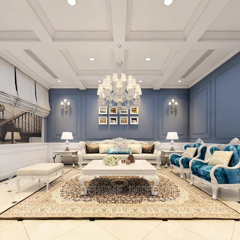 Sofa biệt thự tân cổ điển Sofa biệt thự tân cổ điển