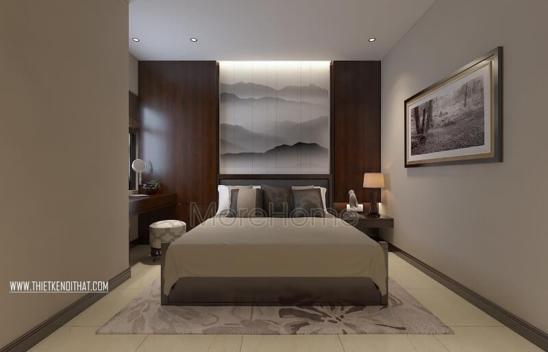 Giường ngủ chung cư hiện đại Giường ngủ chung cư hiện đại