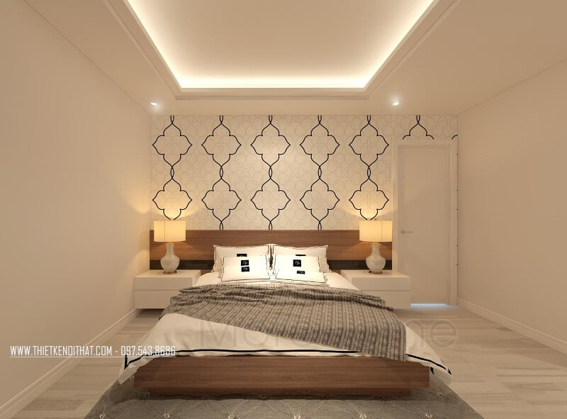 Giường ngủ hiện đại Giường ngủ hiện đại
