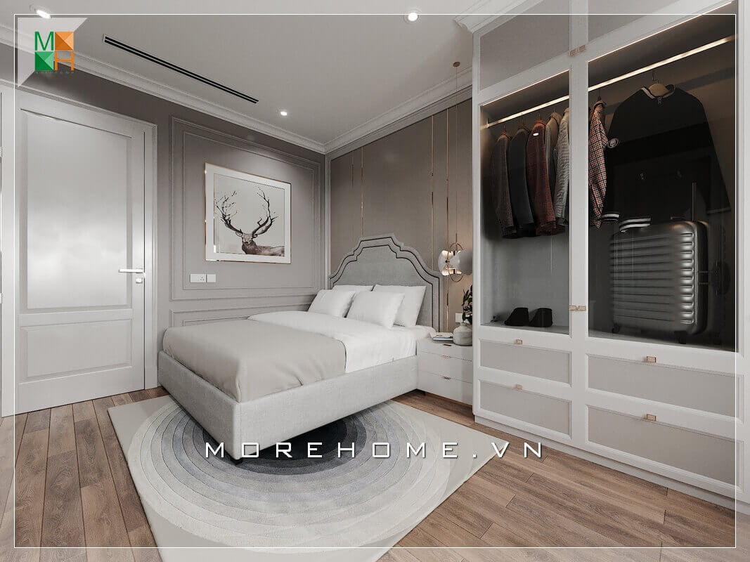 Ấn tượng với mẫu phòng ngủ tân cổ điển đẹp, tiện nghi và sang trọng cho chung cư, nhà phố, biệt thự. Thiết kế phòng ngủ chung cư
