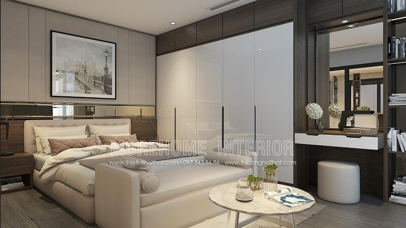 Giường ngủ chung cư hiện đại Giường ngủ chung cư hiện đại