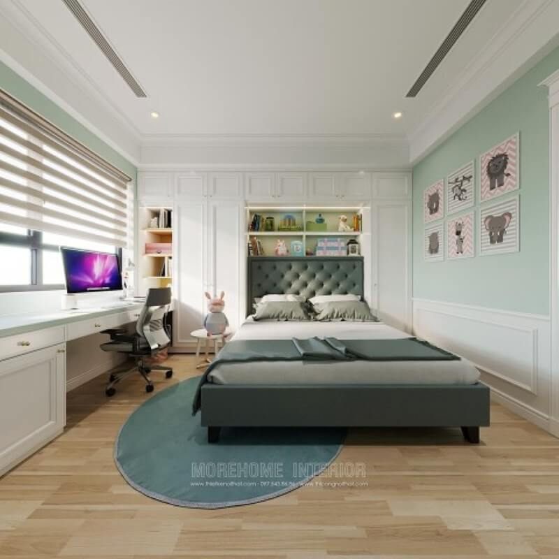 Mẫu giường ngủ gỗ tự nhiên đẹp mắt và đầy ấn tượng
